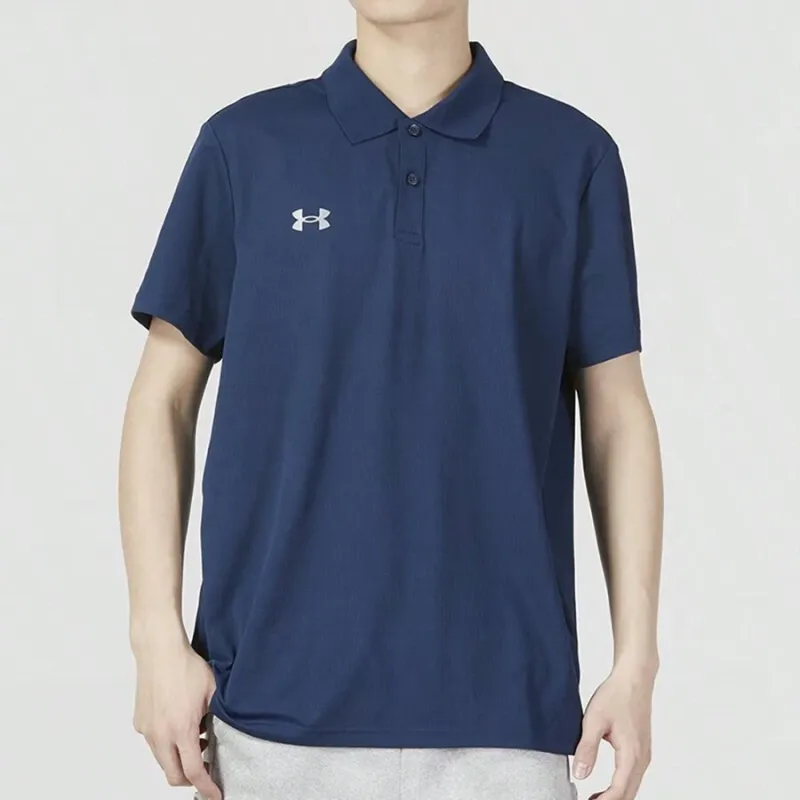 Under Armour Polo Shirts Men Navy Blue-2