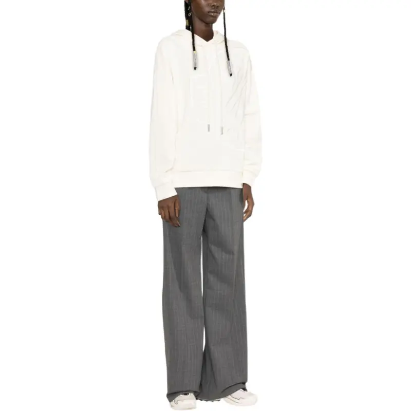 Moncler Logo Embroidered Drawstring Hoodie-2