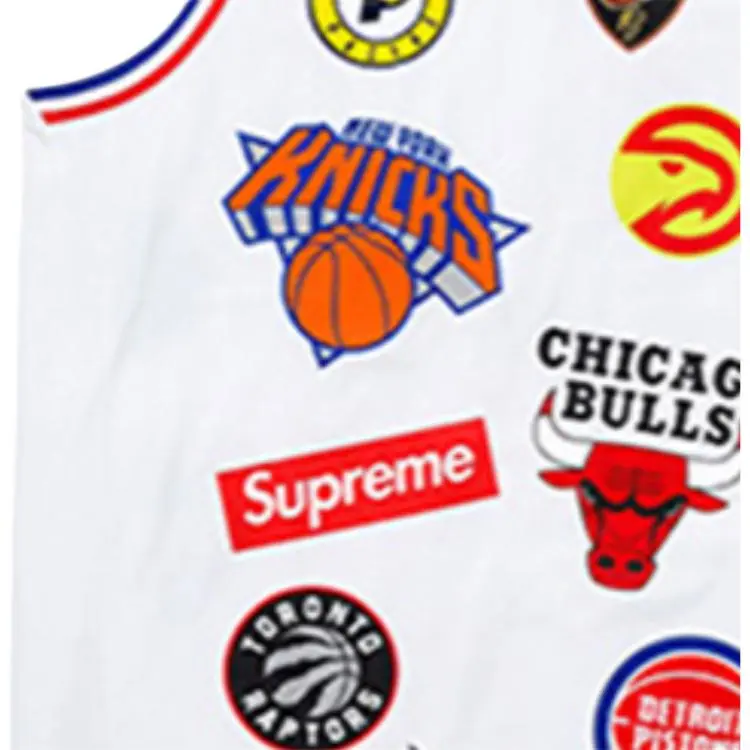 Supreme X Nike X Nba Teams Authentic Jersey-4