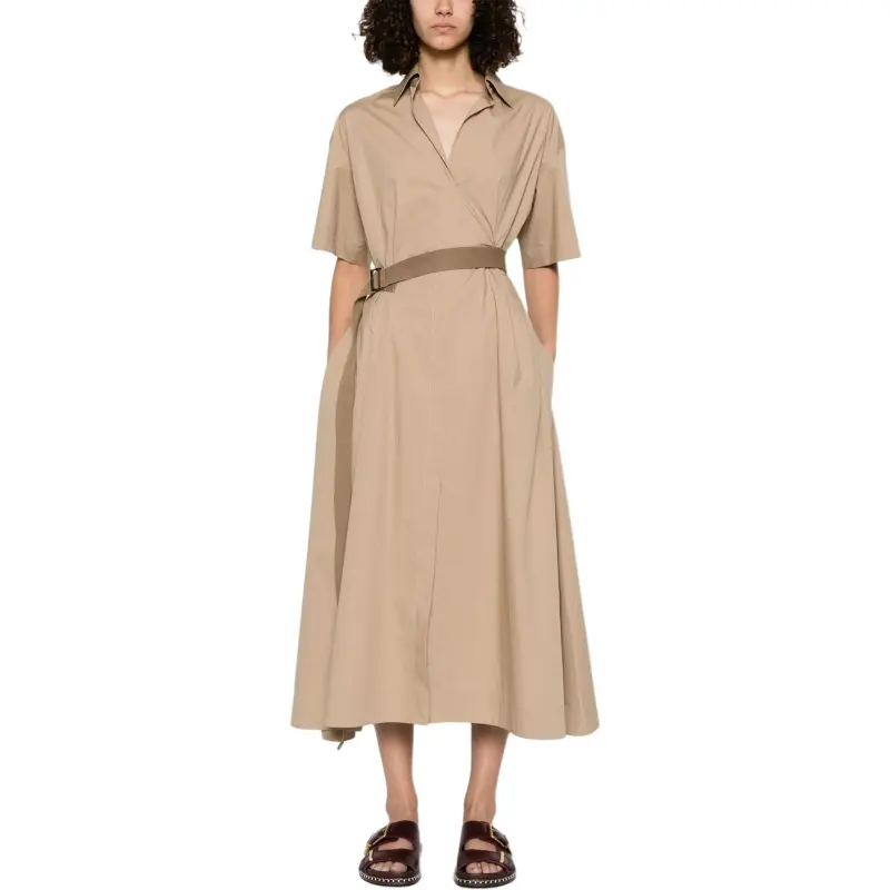 Brunello Cucinelli Belted Midi Dress-2