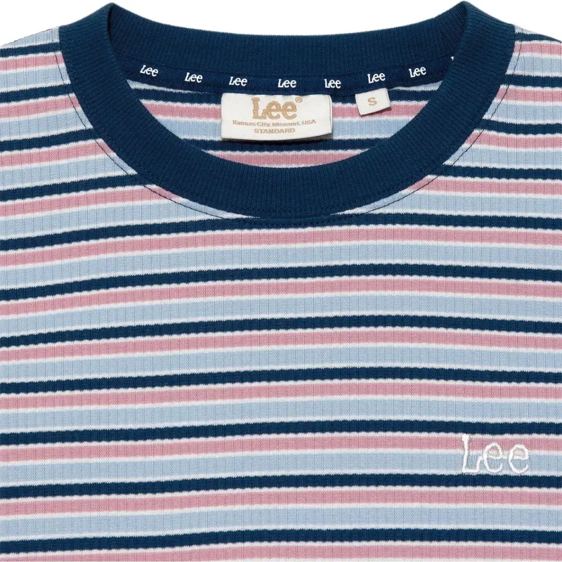 Lee T Shirts Women's Blue-4