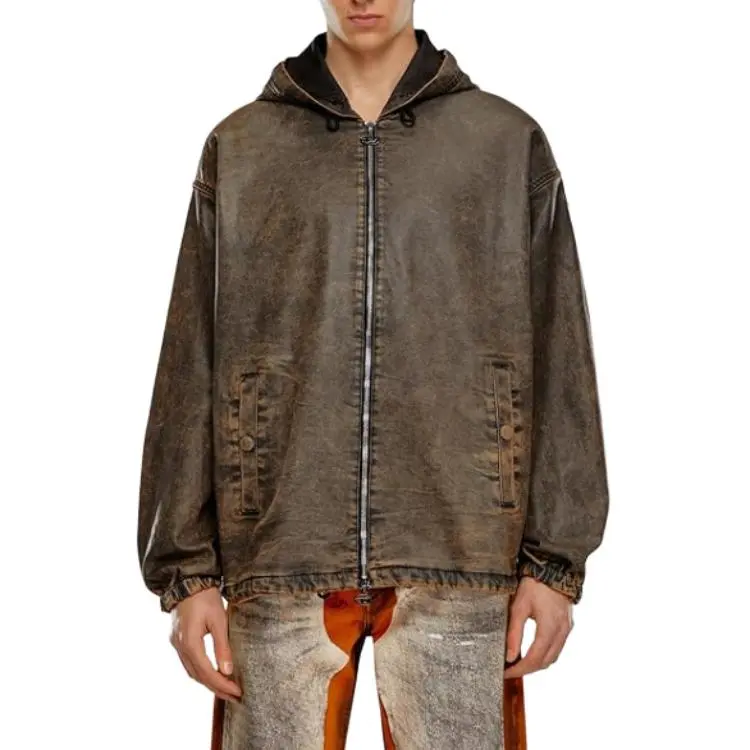 DIESEL D Wynny S Track Hooded Zipped Jacket-1