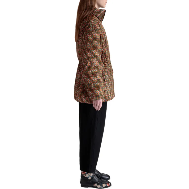 BALLY Alpine flower Print Puffer Jacket-4