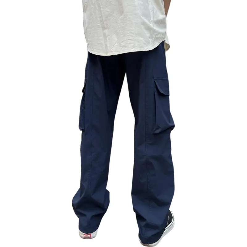 HLPT Cargo Pants Unisex Navy Blue-1