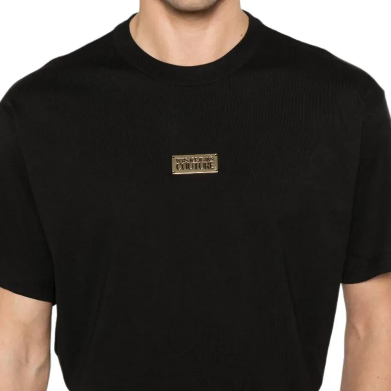 VERSACE JEANS COUTURE Logo plaque T shirt-3