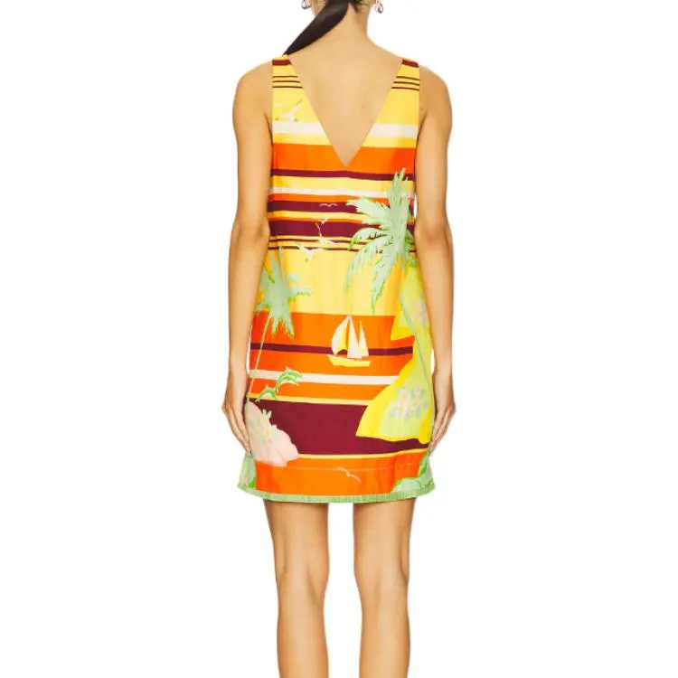 ALEMAIS Sleeveless Dress Women's Multicolor-1