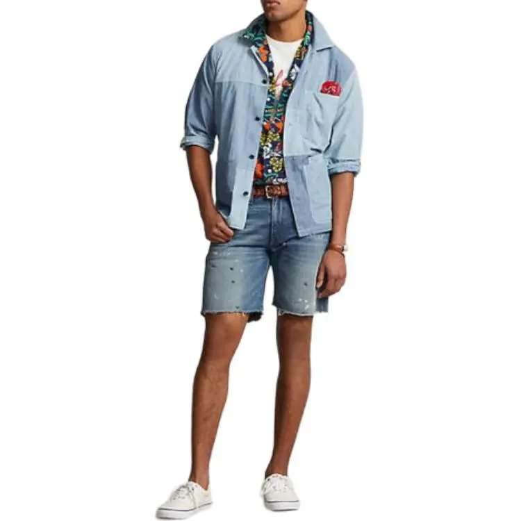 Polo Ralph Lauren SS23 Shirt Men's Blue-1
