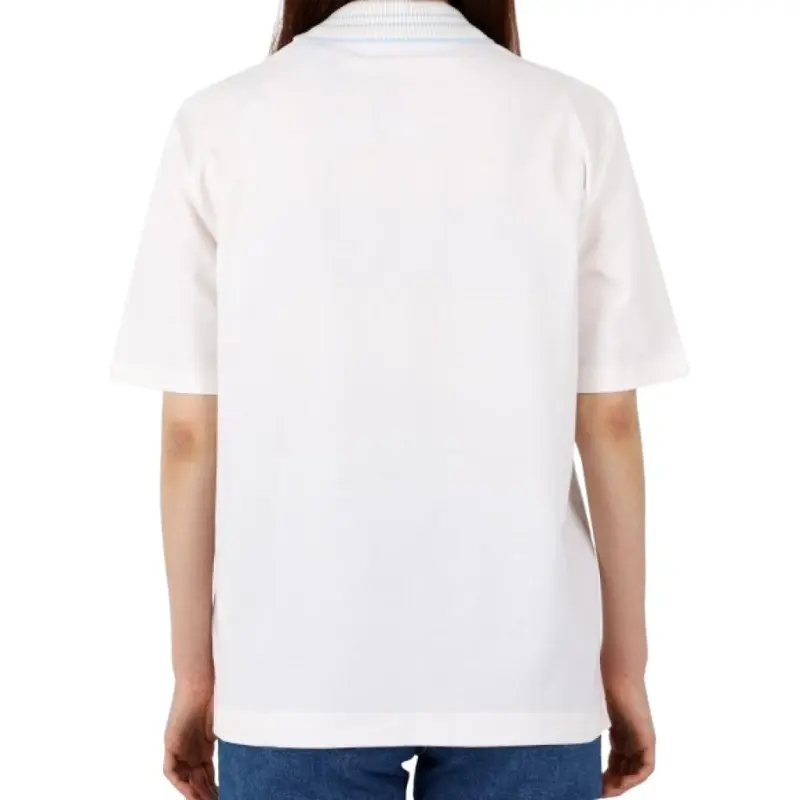 Moncler Logo Patch Short Sleeved Polo Shirt-3