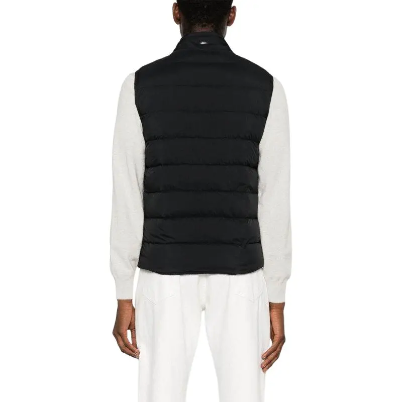 HERNO Mock Neck Zipped Padded Gilet-4