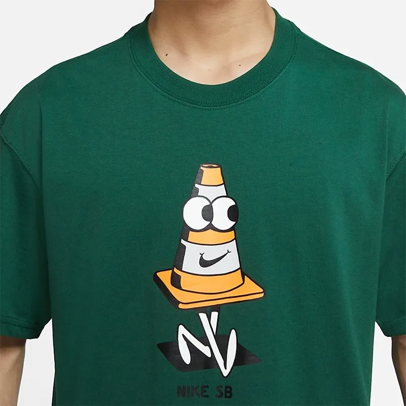 Nike T Shirts Men Green-3