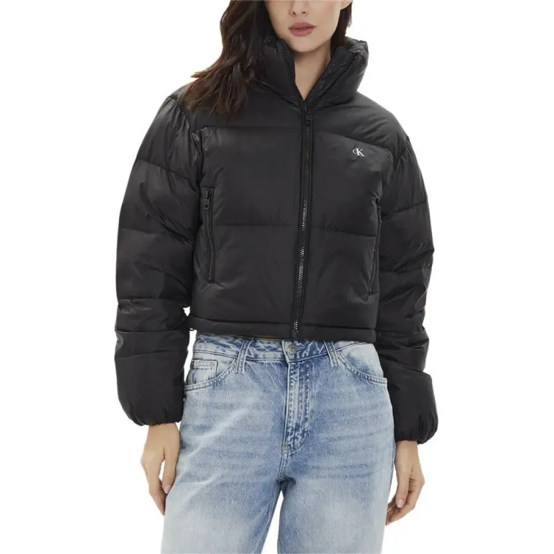 CALVIN KLEIN Jackets Coats Women's Black-4