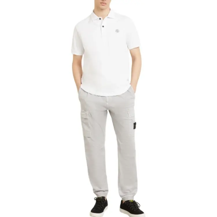 STONE ISLAND Compass badge Polo Shirt-4