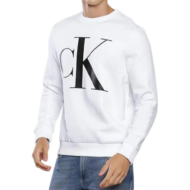 Calvin Klein Sweatshirts Men White-2