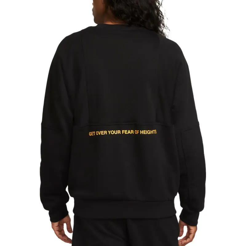 Nike Air Sweatshirt Unisex Black/Mysterious Red-1