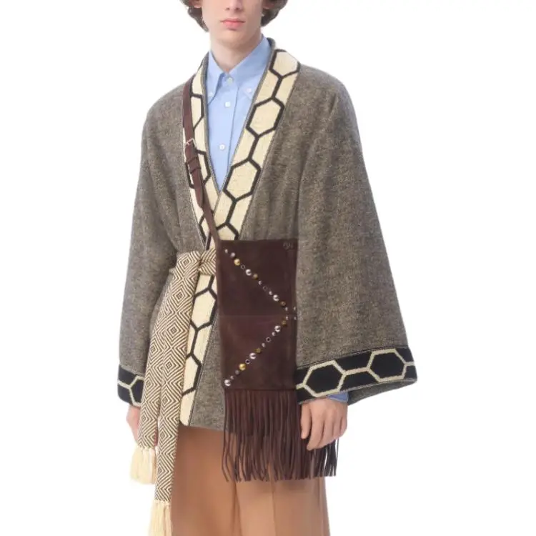 Valentino Jackets Coats Men's Brown-1