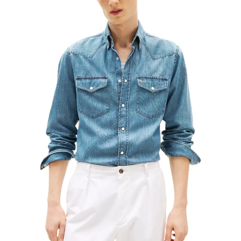 Tommy Hilfiger Western style Denim Shirt-1