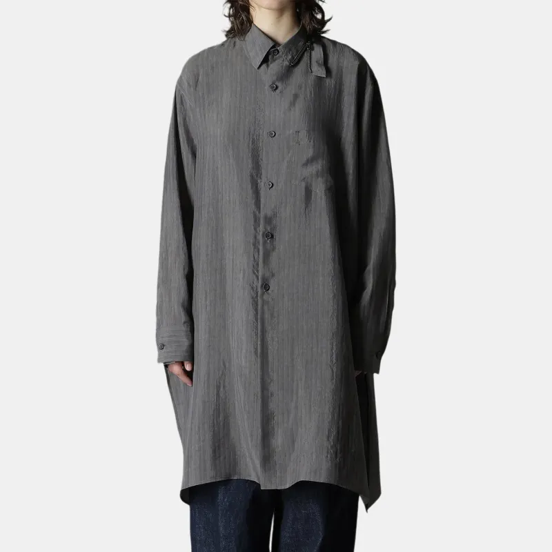 Yohji Yamamoto Ground Y FW24 Shirt Unisex Charcoal-8