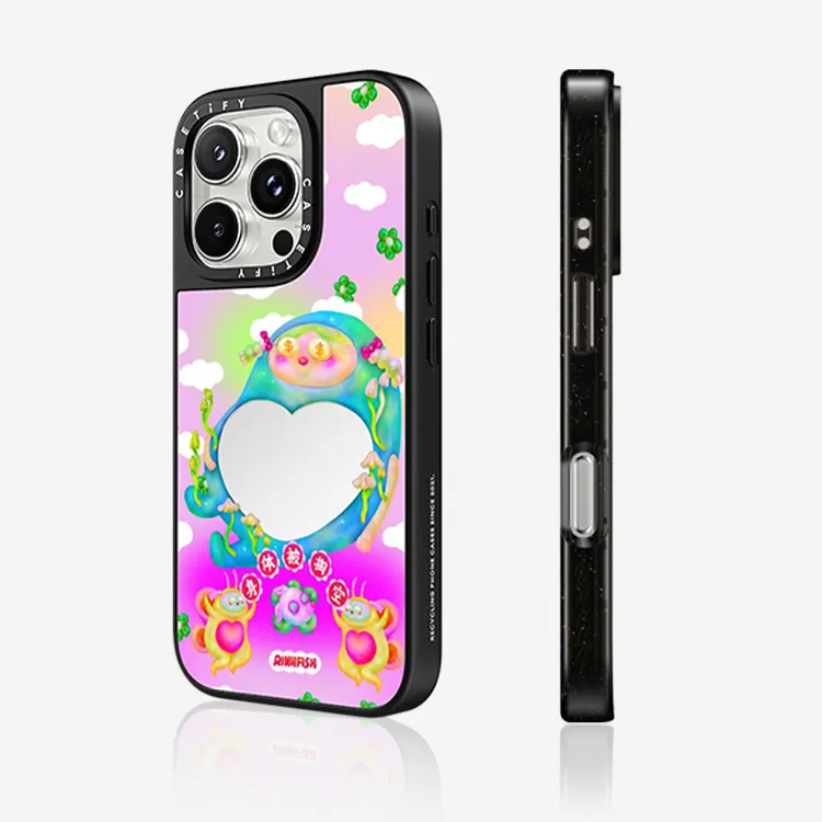 CASETIFY PC Material Riniifish Body Hollowed Out Phone Cases Compatibility With IPhone 16/15/14/Plus/Pro/Max Cartoon-2