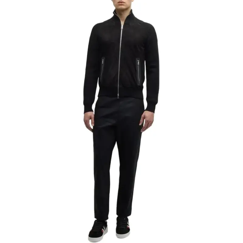 Moncler Sweaters Men Black-4