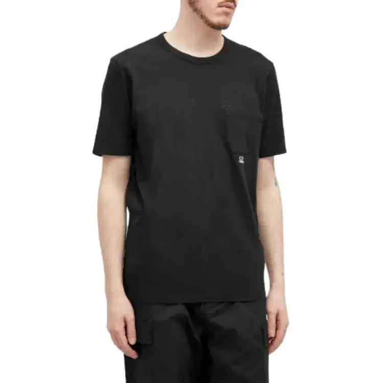 C.P.Company Garment Dyed Pocket Crewneck T Shirt-3