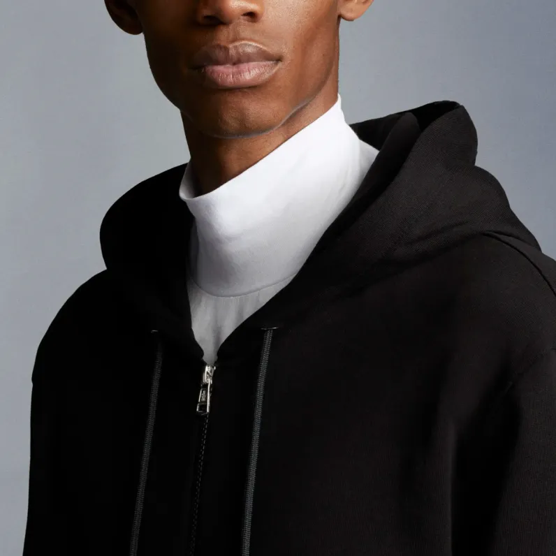Moncler Sweatshirts Men Black-4