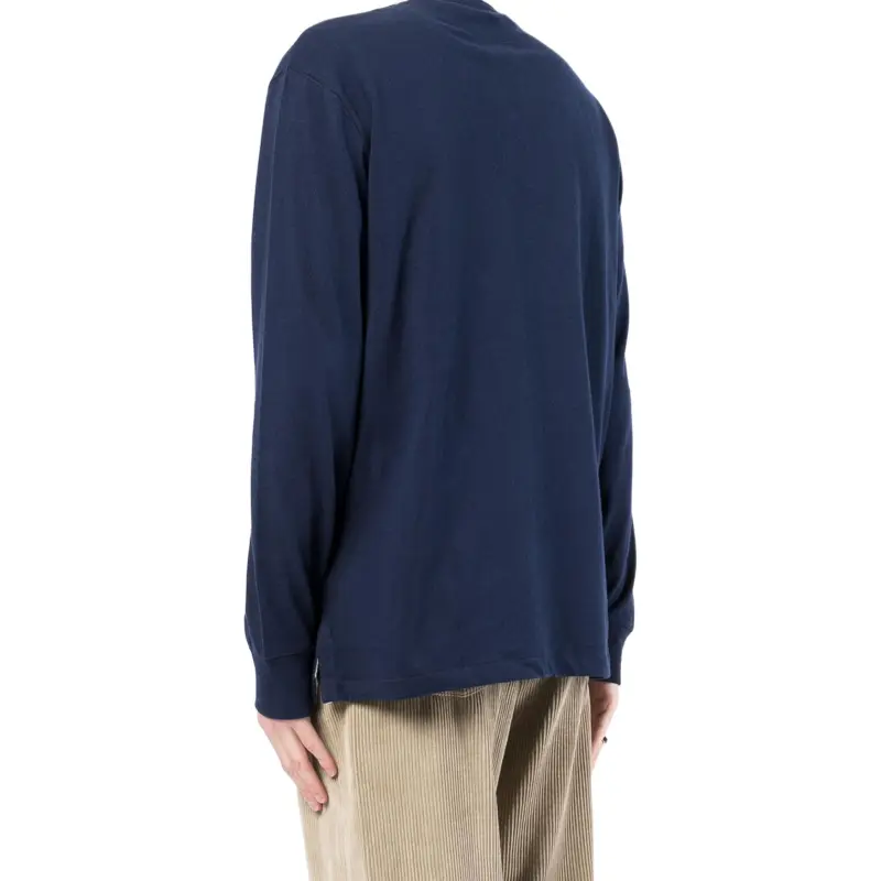 Polo Ralph Lauren Logo Embroidered Long Sleeve Polo Shirt-2