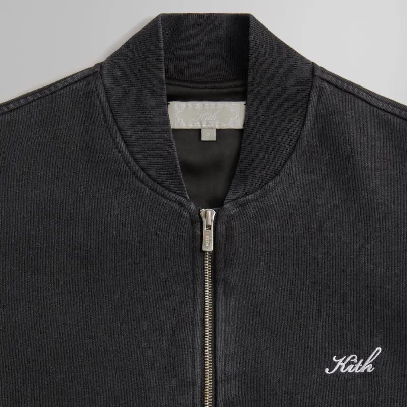 KITH Fleece Avery Bomber Jacket-2