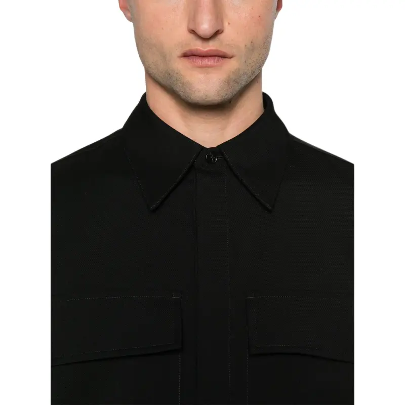JIL SANDER Wool Overshirt-1
