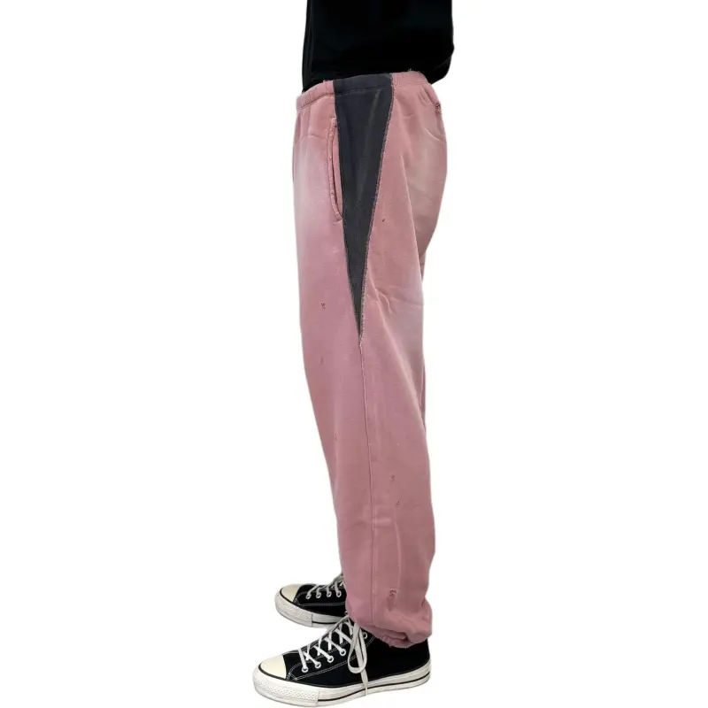 Needles FW24 Knitted Sweatpants Unisex Pink-5