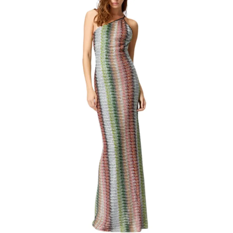 MISSONI Gradient Zigzag Knitted Maxi Dress-2