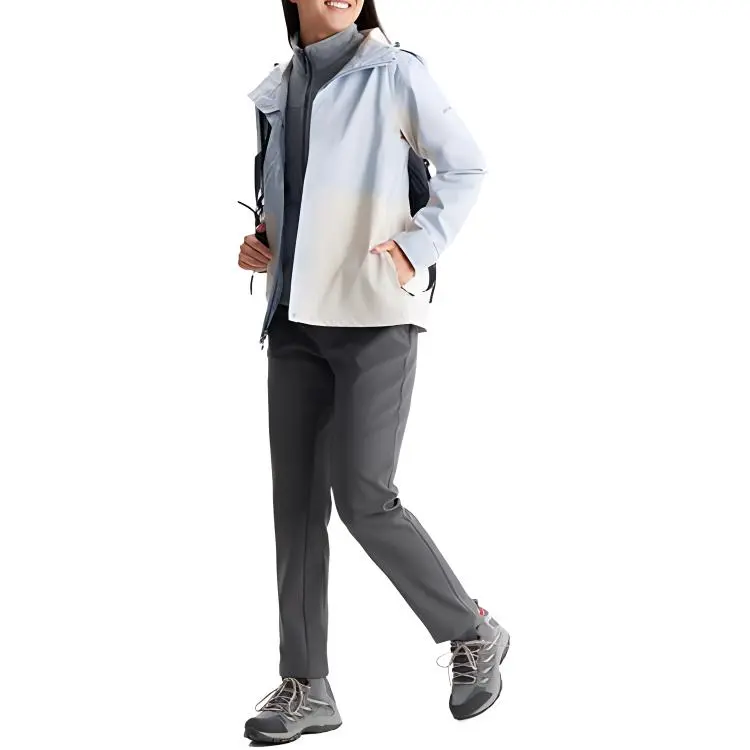 Columbia Outdoor Hiking Windproof Windbreaker Jacket Women's Blue-3