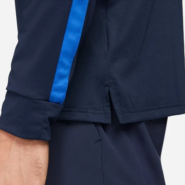 Nike T Shirts Men Navy Blue-3