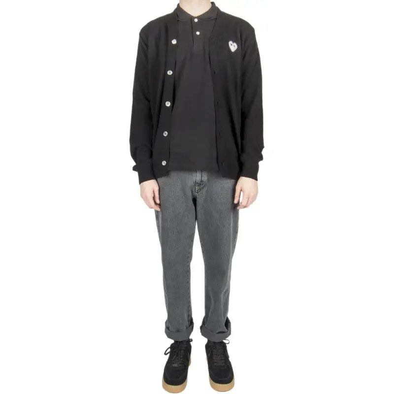 CDG Play Sweaters Men Black-3