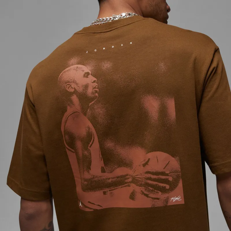 Nike T Shirts Men Brown-4