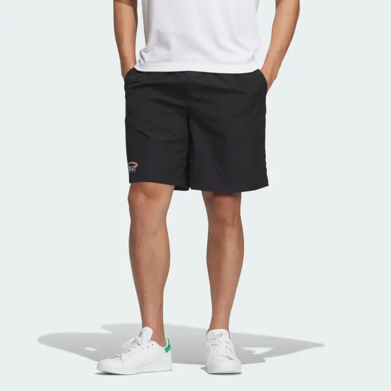 Adidas Originals PLAY FOOTBALL LIGHT WOVEN SHORTS Sports Shorts Men's Black-1