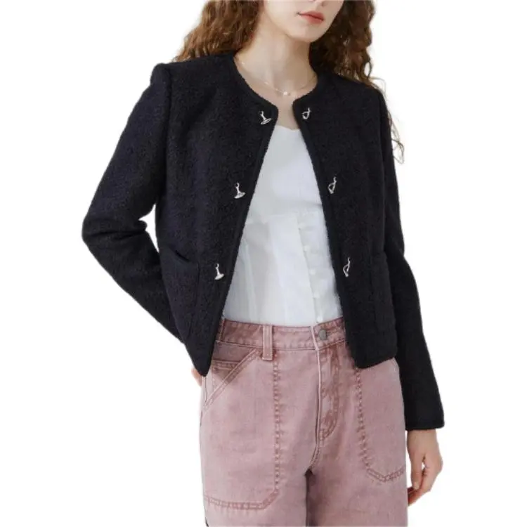 GUESS Jackets & Coats Women's Black-2