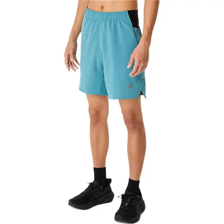 Asics Casual Shorts Men's Atlantis Blue-2