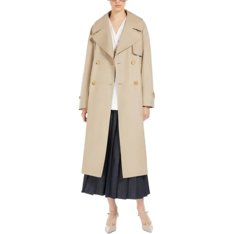 MaxMara Mtrench Double Breasted Coat-2