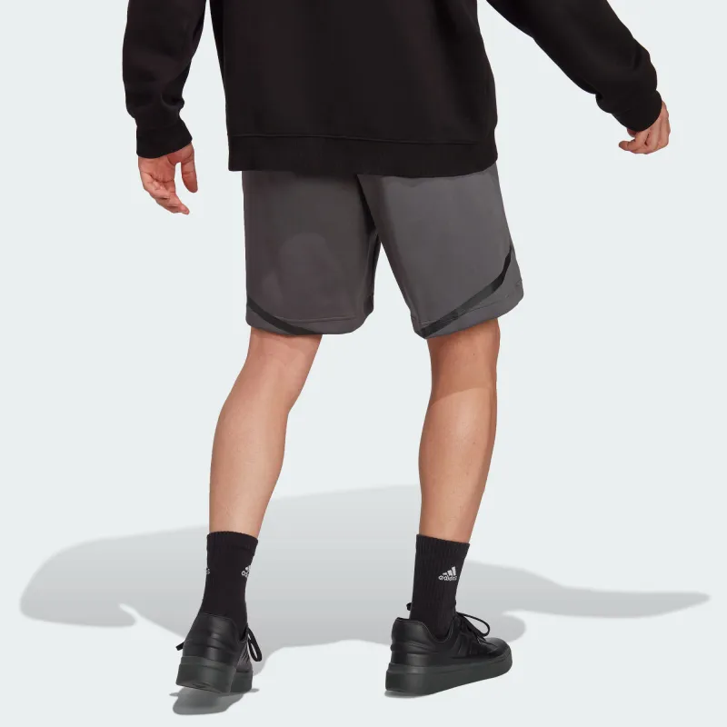 Adidas Casual Shorts Men's Dark Gray-5