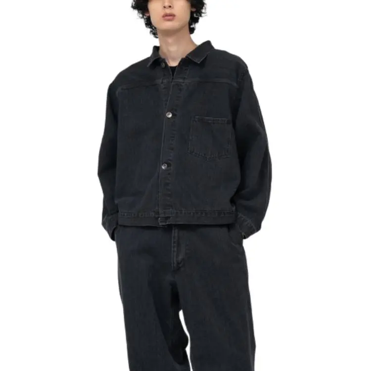 Nanamica Denim Jacket Men's Gray-2