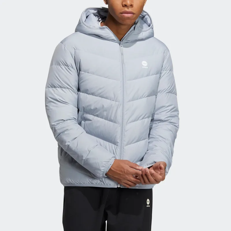 Adidas Neo Down Jackets Unisex Silver Gray-1