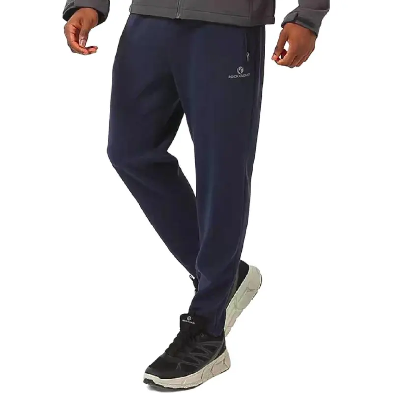 Rock Cloud Knitted Sports Pants Men's Dark Iron Gray-1
