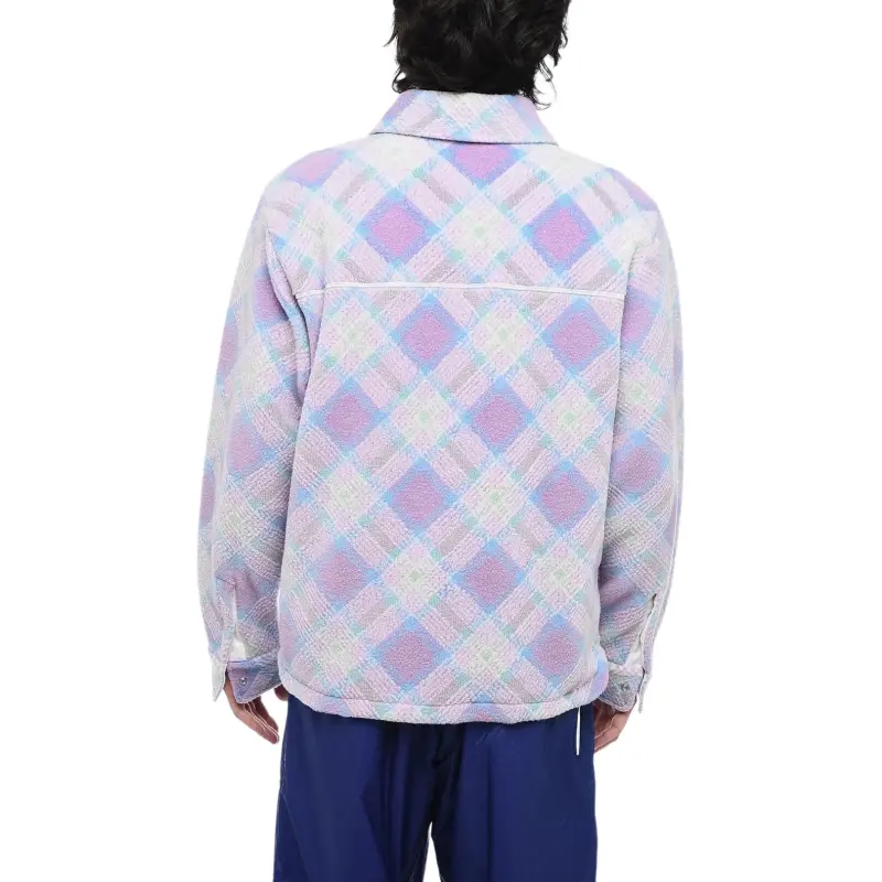 DIOR X Erl Tartan Zip Detailed Sweatshirt-3