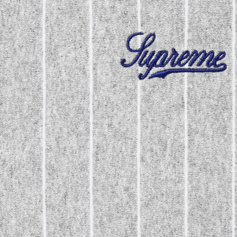 Supreme Pinstripe Crewneck-5