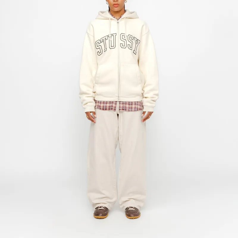 Stussy Outline Zip Hoodie-11