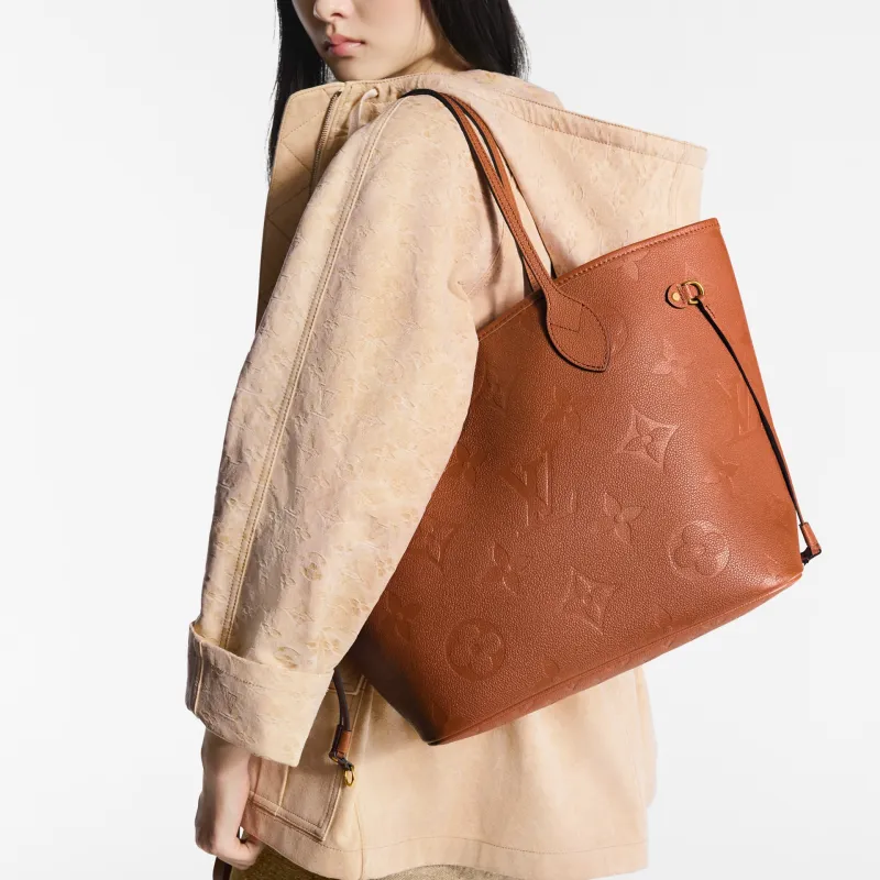 LOUIS VUITTON Neverfull Mm Cognac-3