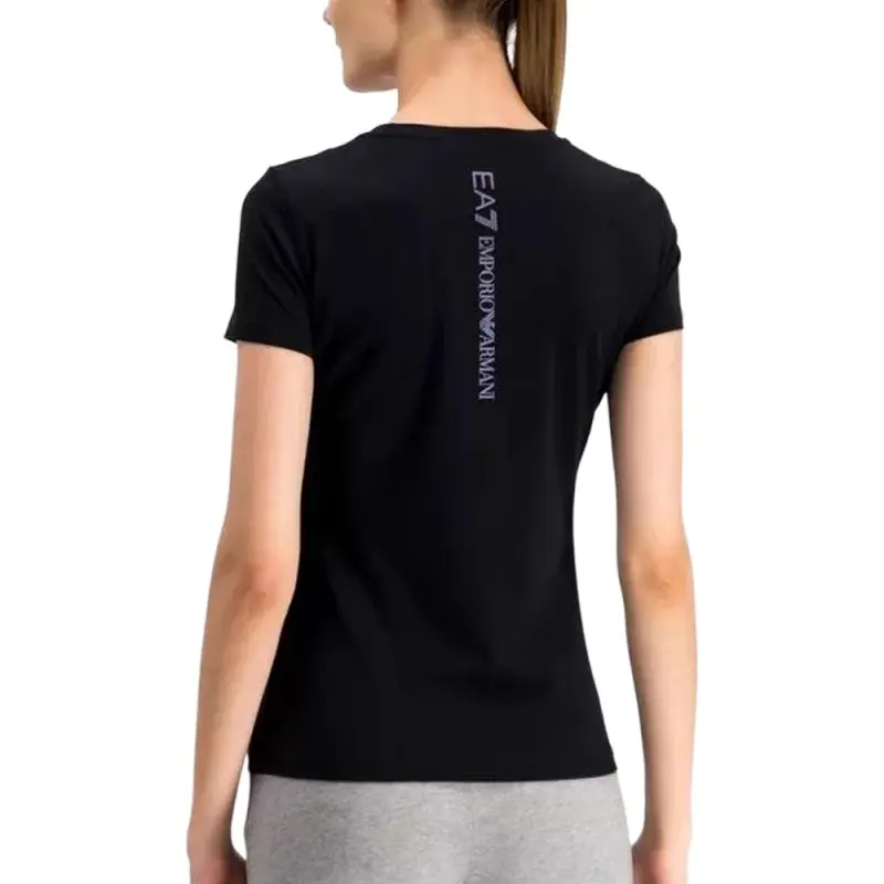 EMPORIO ARMANI EA7 T Shirt Women's Black-2