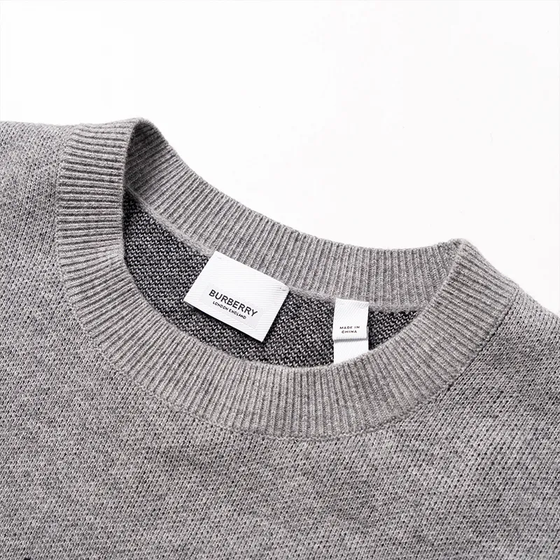 Burberry Ekd Intarsia Wool Jumper-8