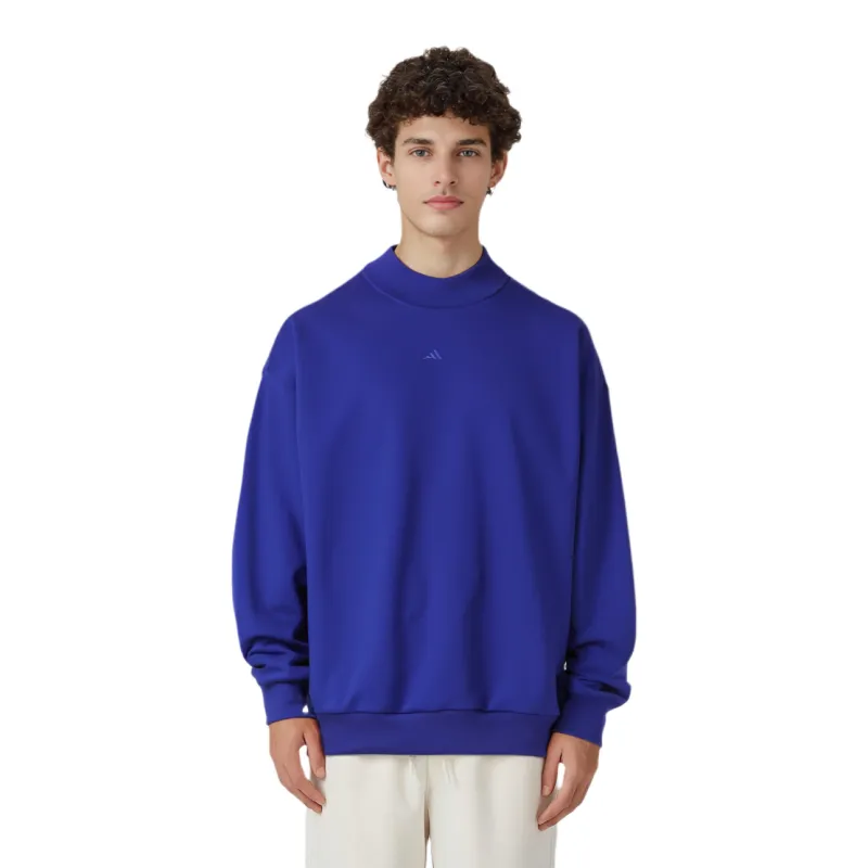 Adidas Sweatshirts Unisex Blue-3
