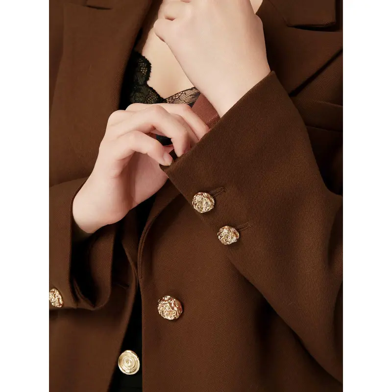 AUI Business Suit Women's Miraclad Coffee Color-5